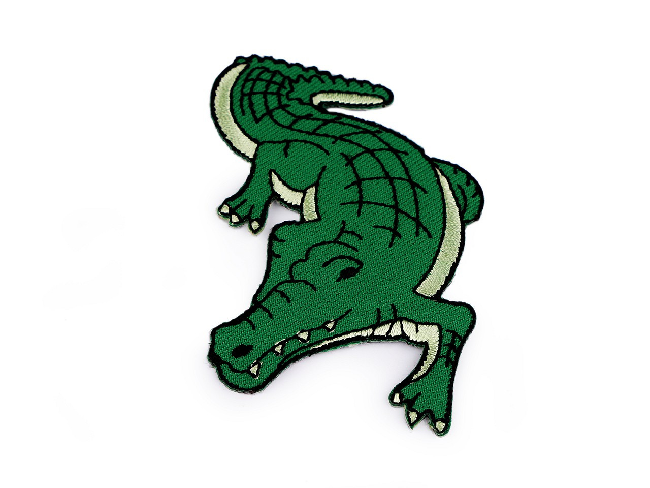 Nažehlovačka zvířata, barva 6 zelená pastelová krokodýl