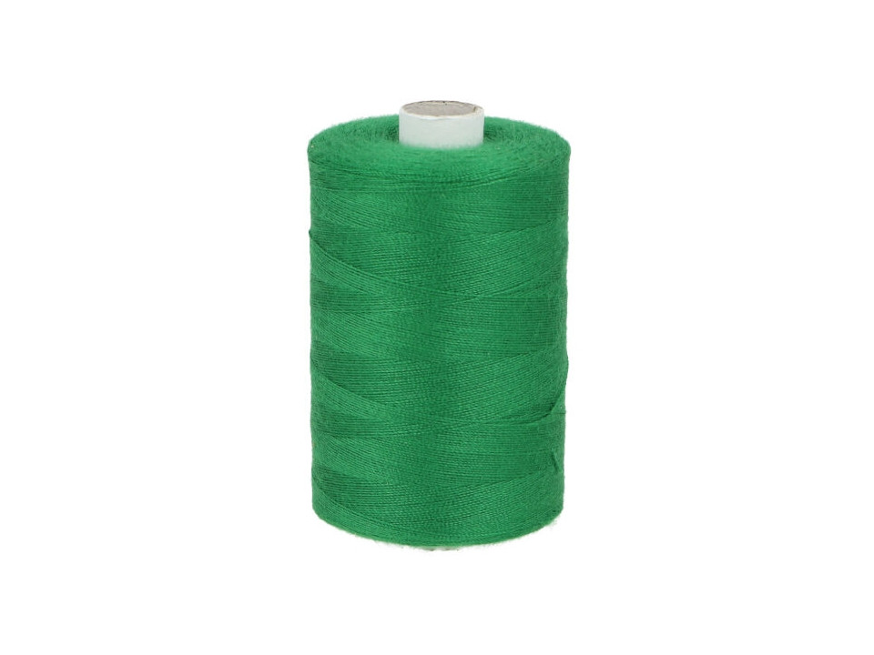 Polyesterové nitě návin 900 m PES 40/2, barva 243 zelená