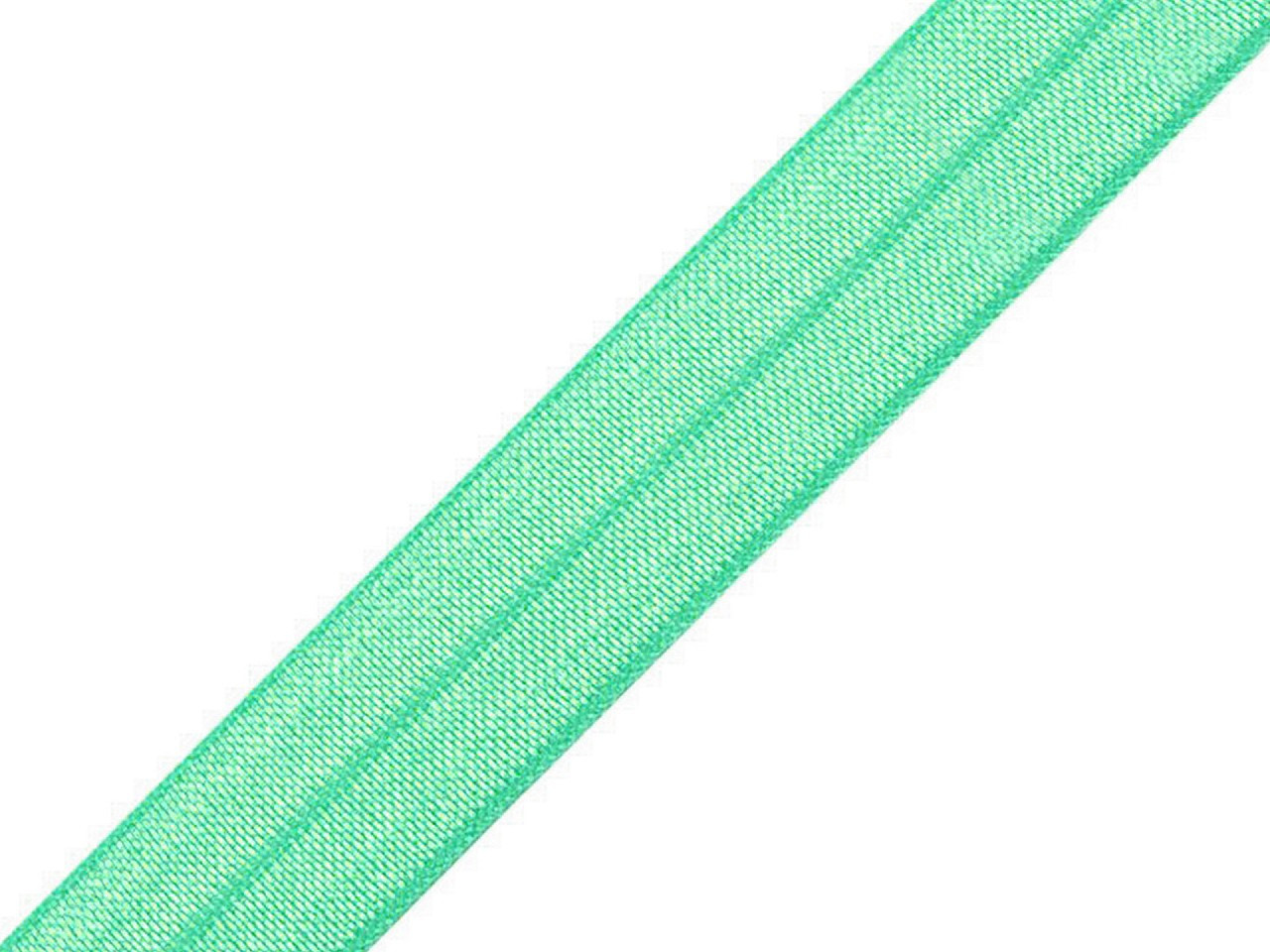 Lemovací pruženka půlená šíře 20 mm, barva 31 zelená pastel sv
