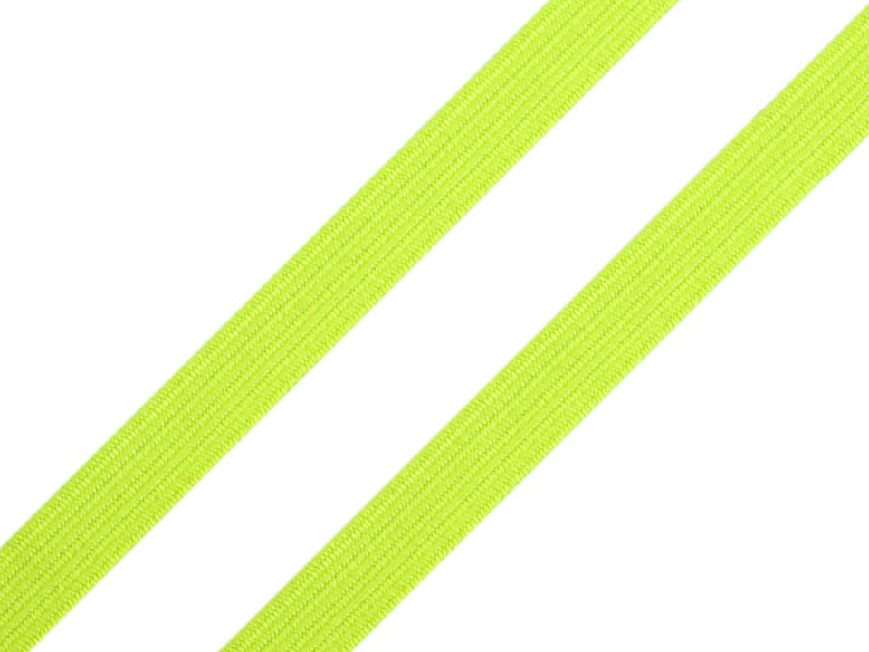 Prádlová pruženka šíře 10 mm, barva 1 (8) žlutá reflexní