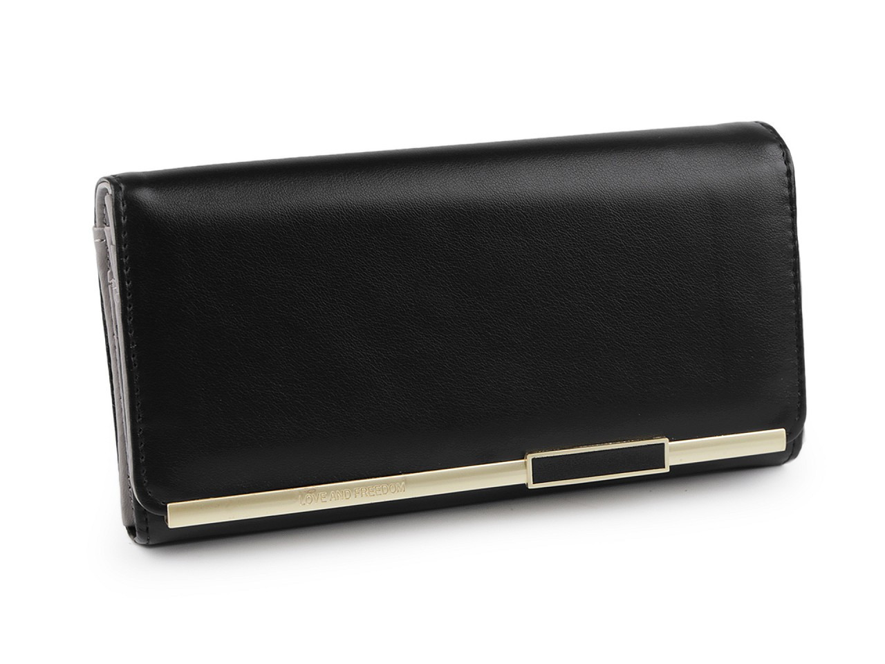 Dámská peněženka 9x18 cm, barva 3 černá