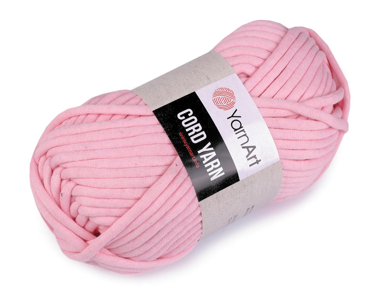 Pletací příze Cord Yarn 250 g, barva 3 (762) růžová sv.