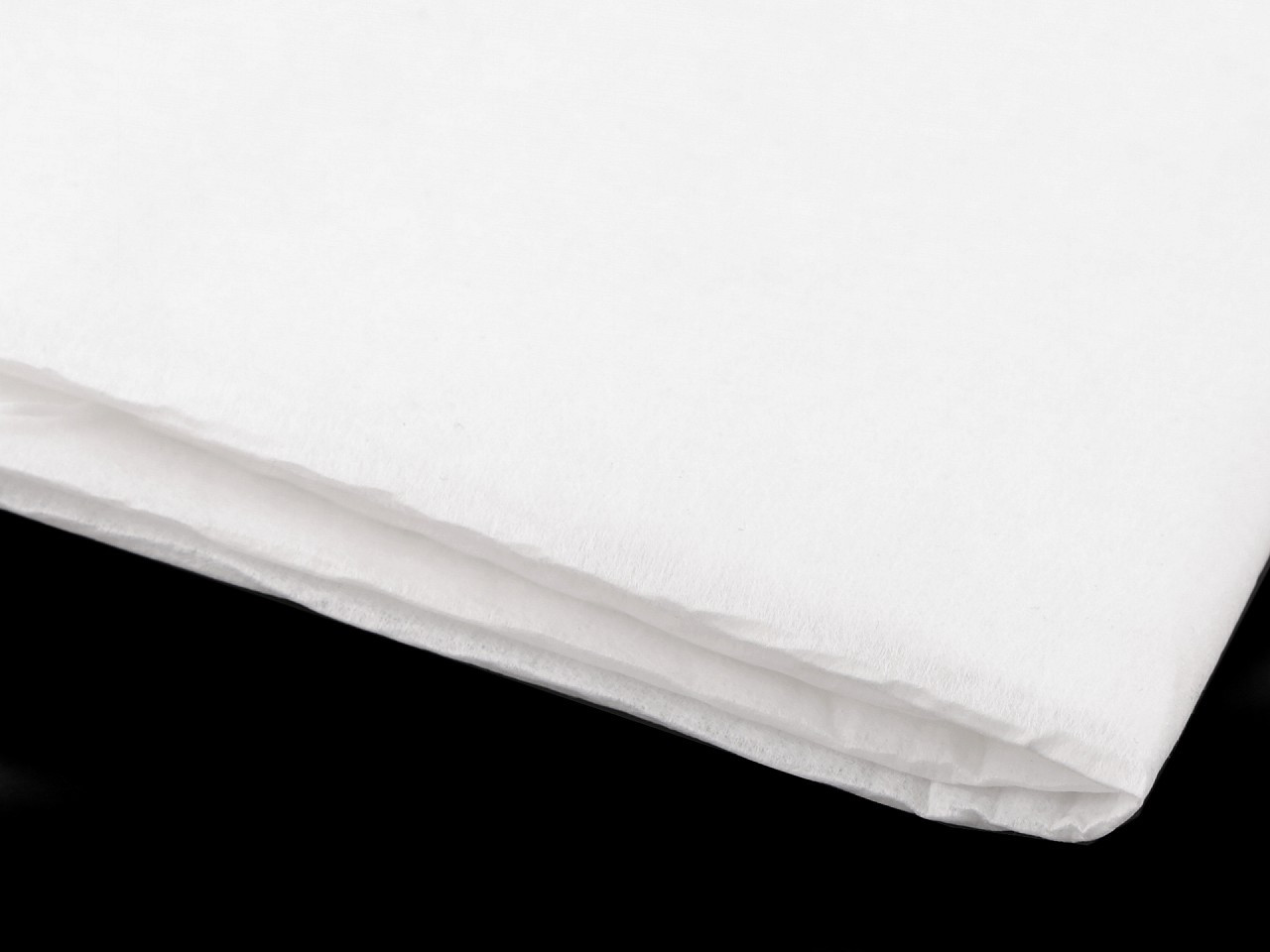 Perlan 45 g/m² šíře 70 cm netkaná textilie na střihy, barva bílá