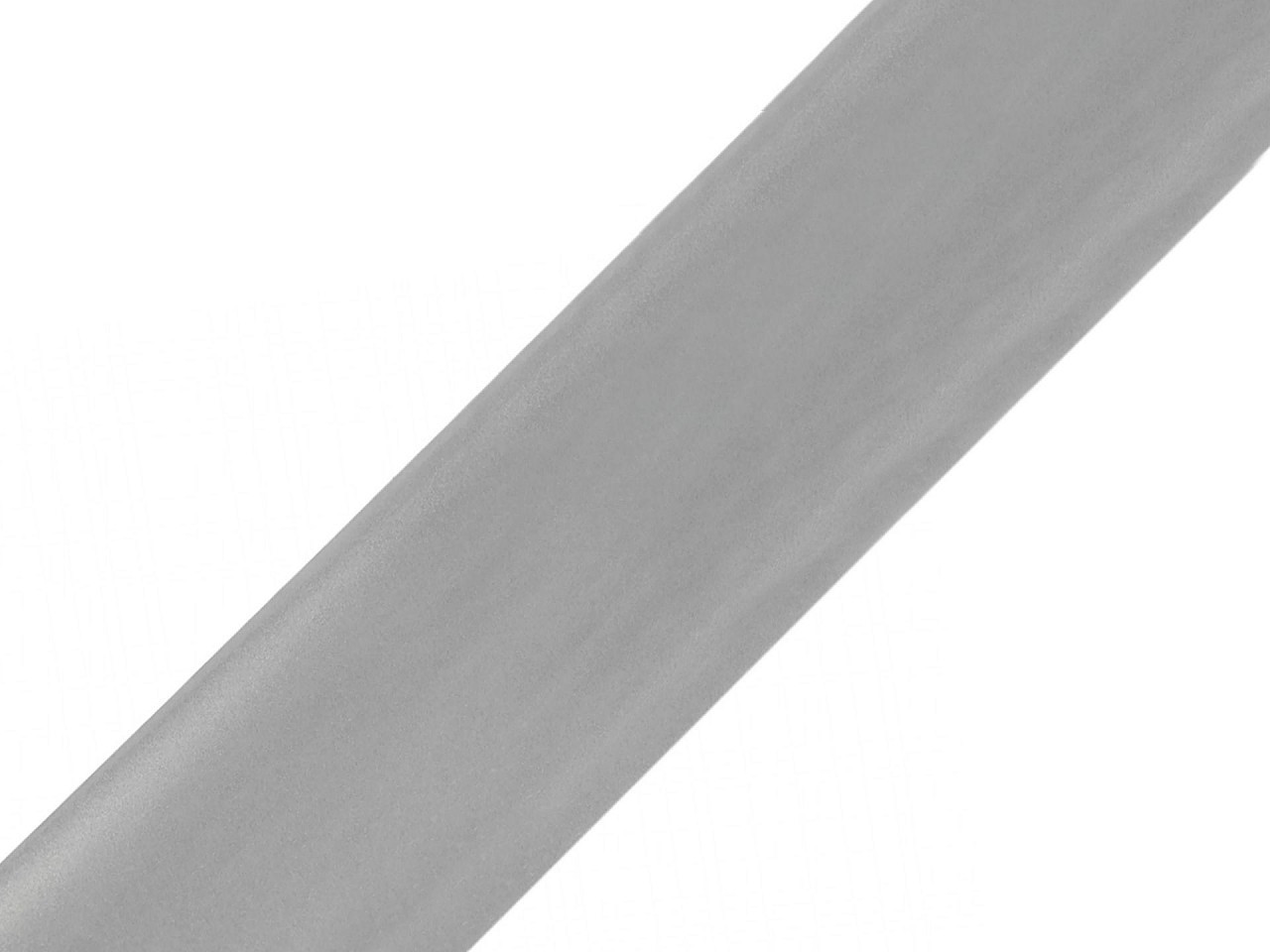 Reflexní páska šíře 50 mm nažehlovací, barva šedá holubí