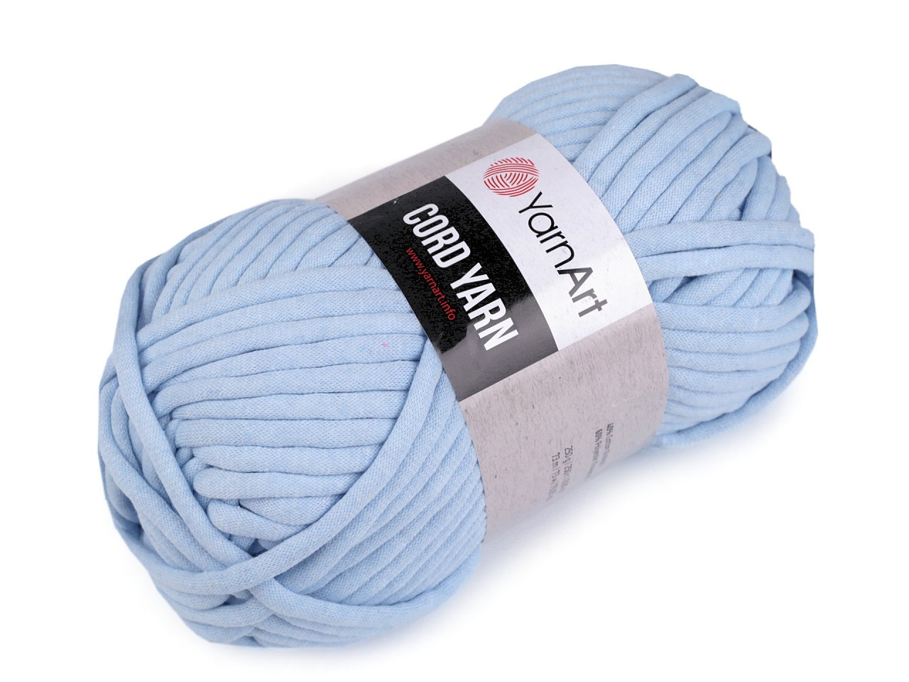 Pletací příze Cord Yarn 250 g, barva 7 (760) modrá ledová