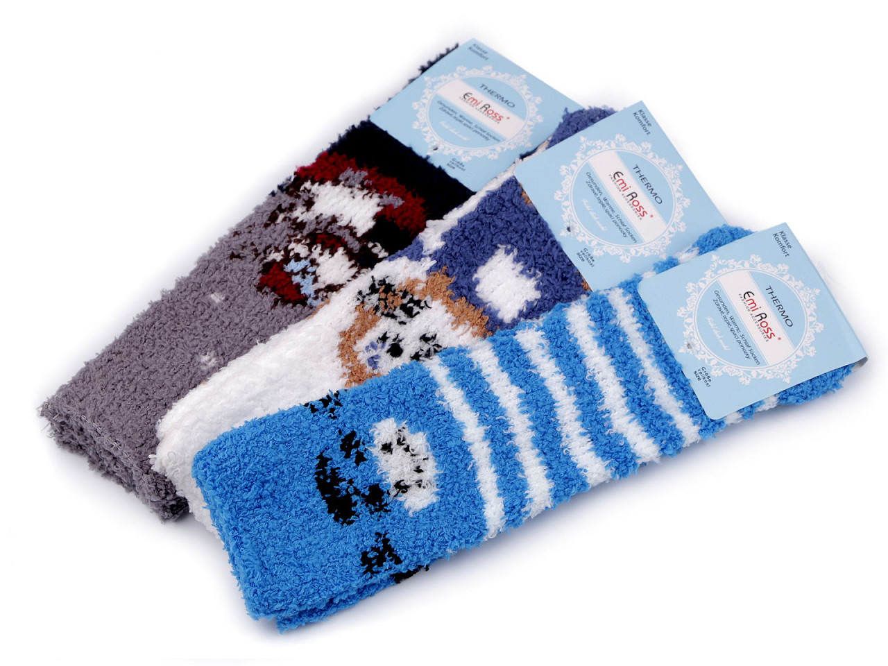 Dětské froté ponožky Emi Ross, barva 1 (vel. 28-31) mix