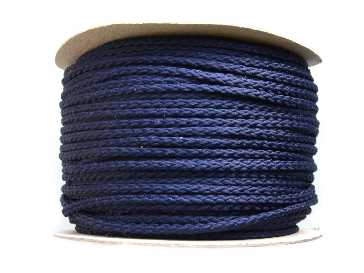 Oděvní šňůra PES Ø6 mm ČESKÝ VÝROBEK, barva Modrá námořnická (4830)