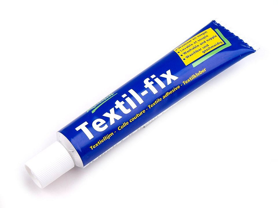 Lepidlo na textil 50ml, barva modrá