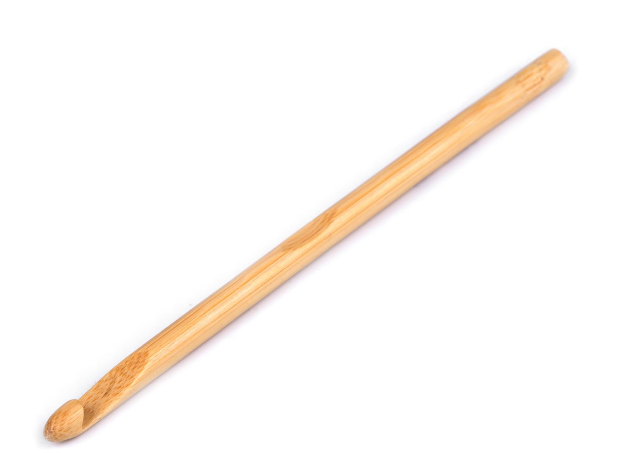 Bambusový háček na háčkování vel. 5; 6; 7; 8; 10, barva 3 (7 mm) bambus světlý