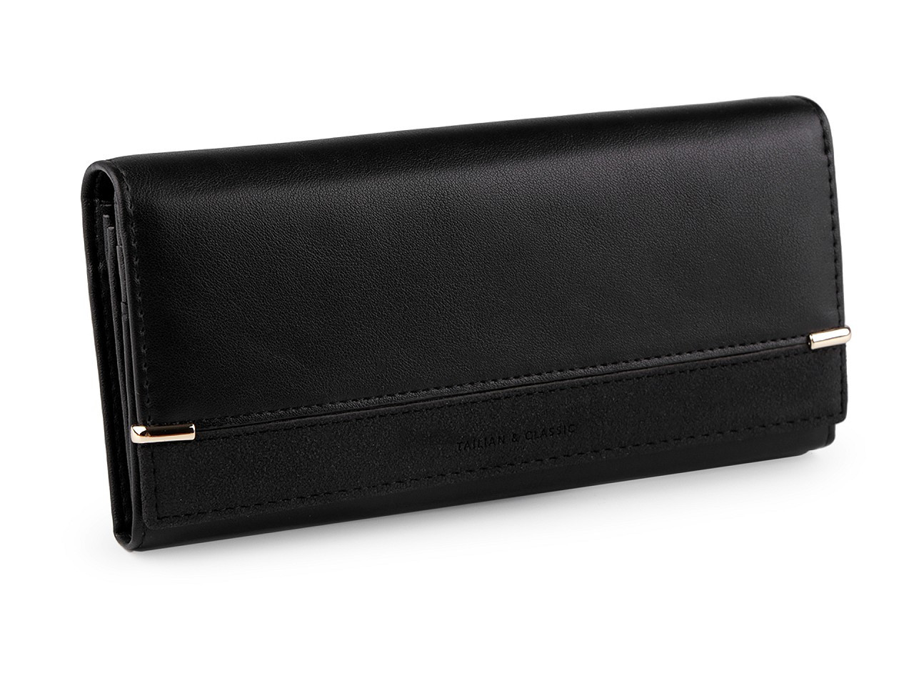 Dámská peněženka 9,5x18,5 cm, barva 5 černá