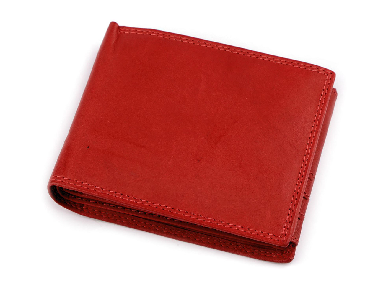 Pánská peněženka kožená, barva 8 červená