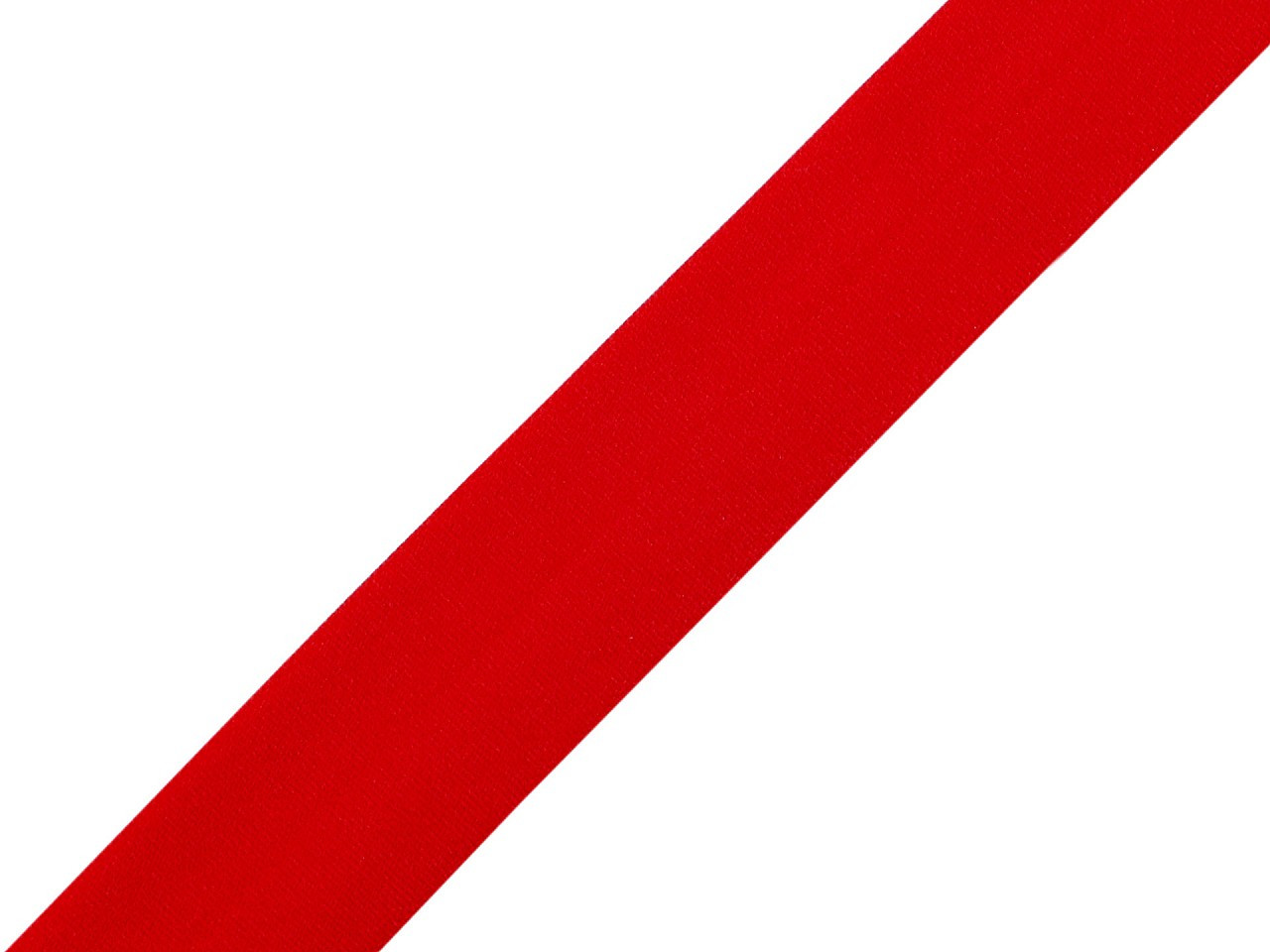 Lemovací pruženka půlená šíře 20 mm, barva 11 červená světlá