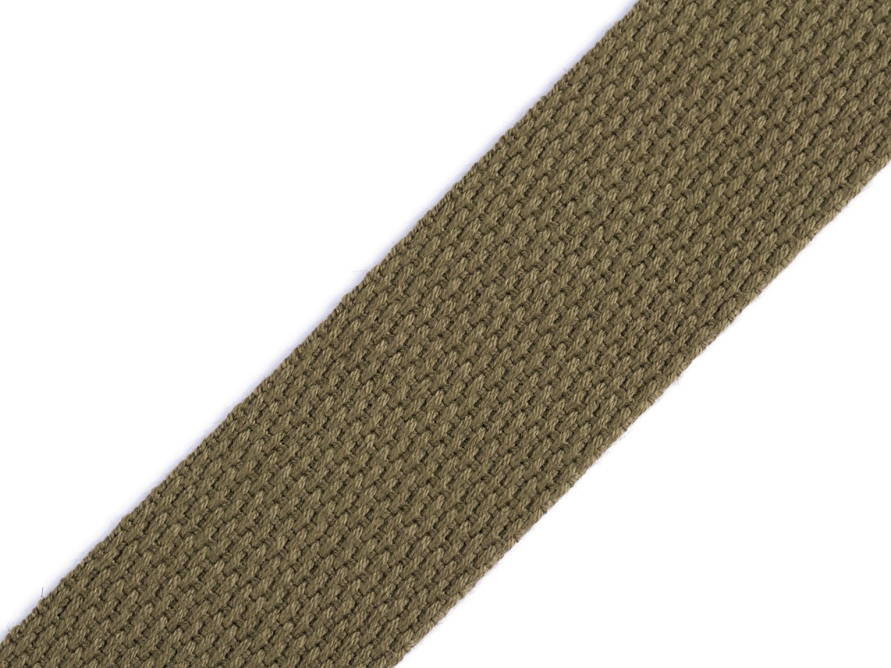 Popruh BA+PES šíře 32 mm, barva 11 (170) zelená khaki