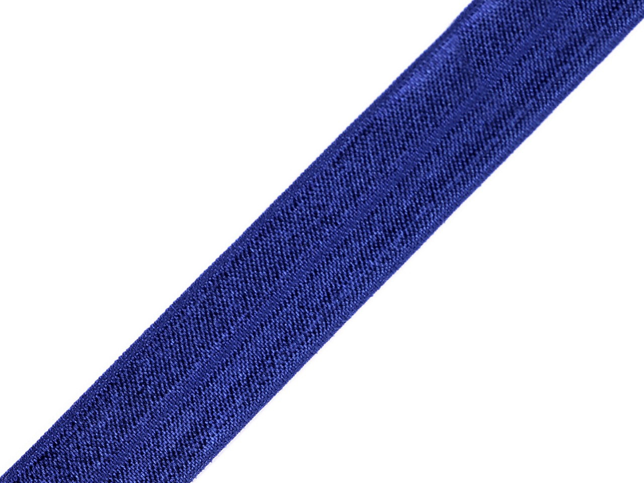 Lemovací pruženka půlená šíře 20 mm, barva 8 modrá tmavá