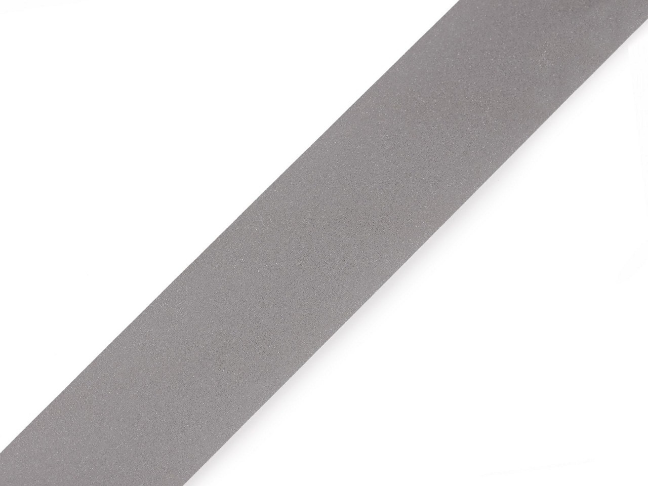 Reflexní páska šíře 25 mm našívací, barva šedá