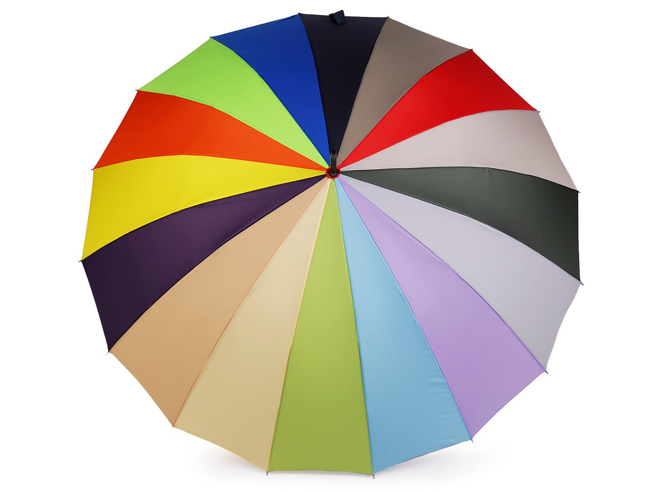 Velký rodinný deštník duha, barva 1 multikolor
