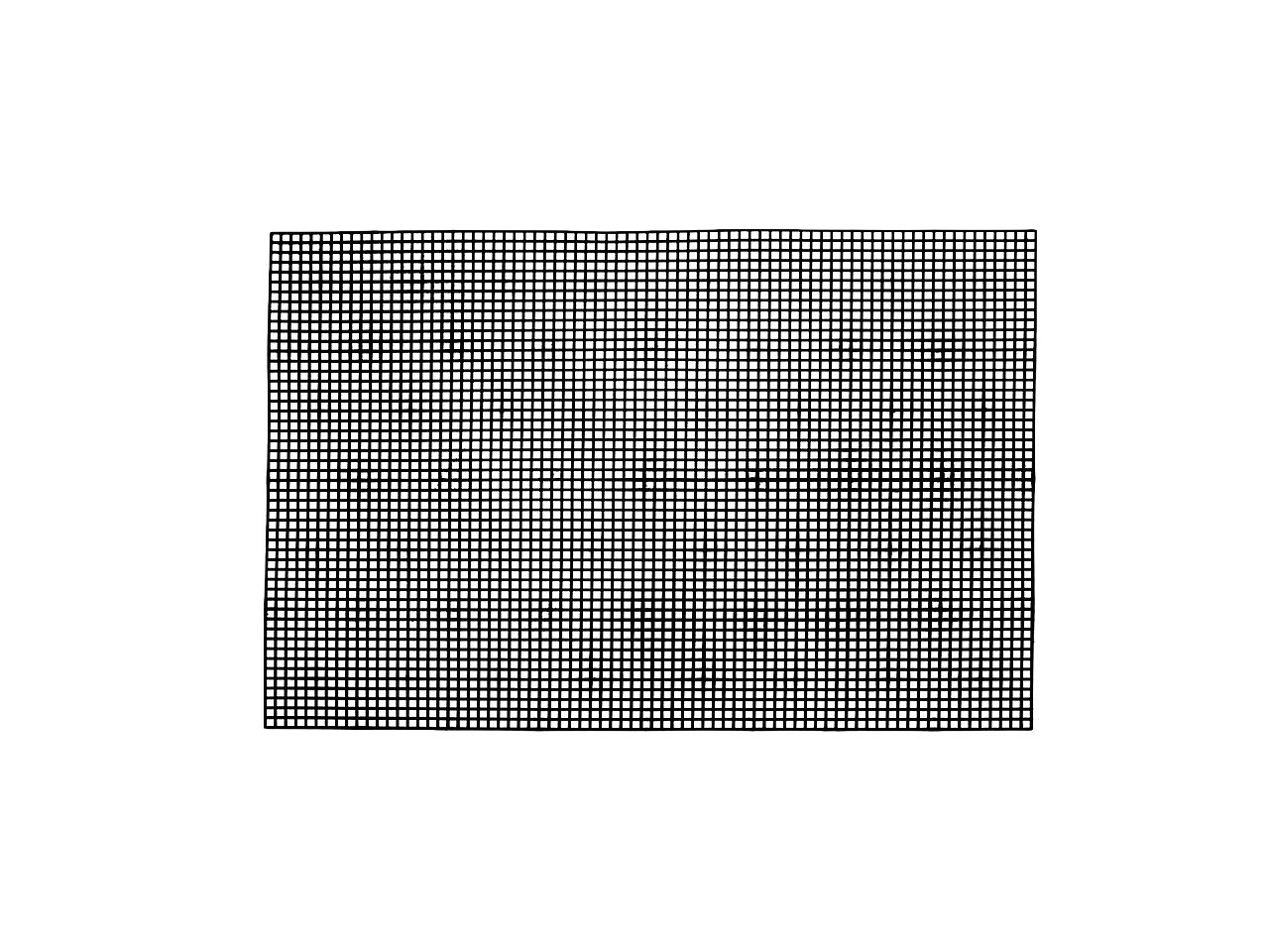 Plastová kanava / mřížka tapiko 20,2x30,4 cm, barva černá