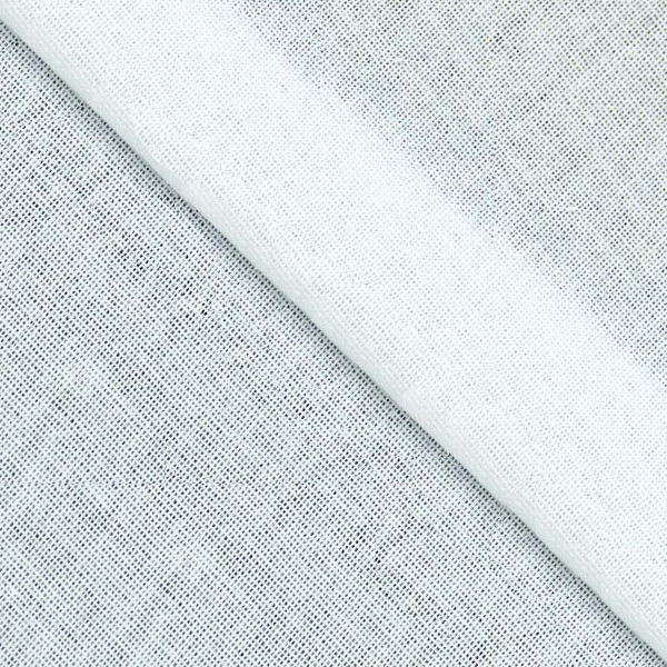 Přižehlovací bavlněná tkanina šíře 90 cm 92 g/m2, barva Bílá