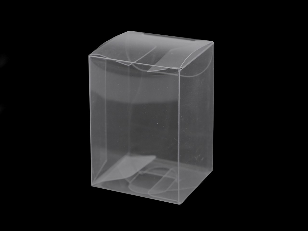 Plastová krabička malá, barva transparent