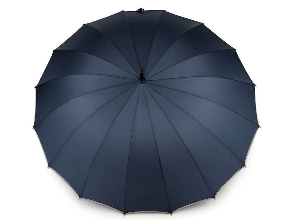 Velký rodinný deštník, barva 3 modrá tmavá