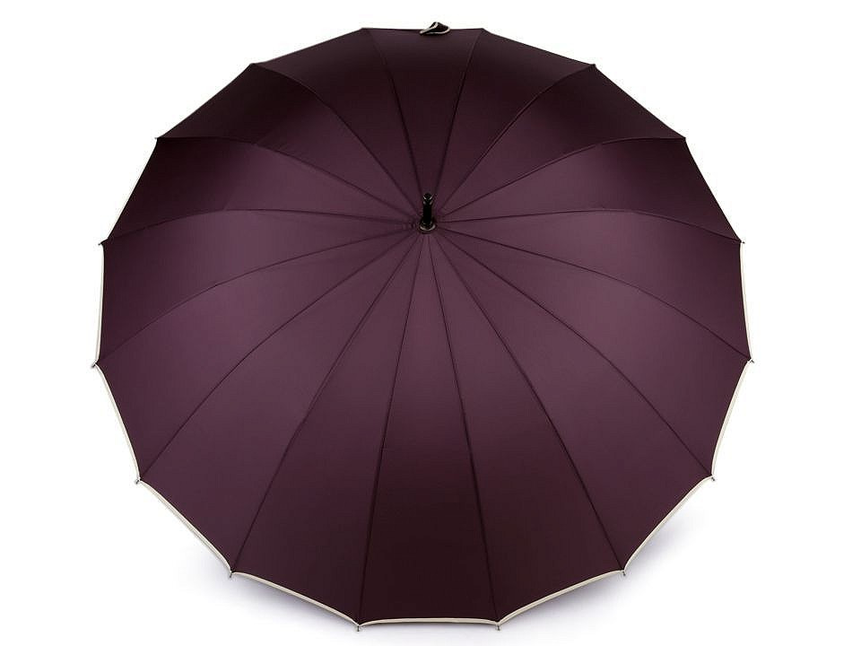 Velký rodinný deštník, barva 2 fialová tmavá