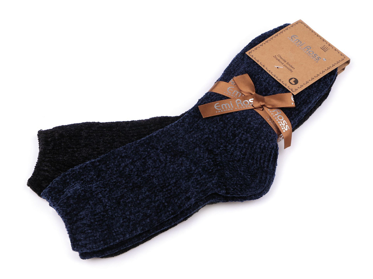 Dámské žinylkové ponožky Emi Ross, barva 22 (vel. 35-38) mix