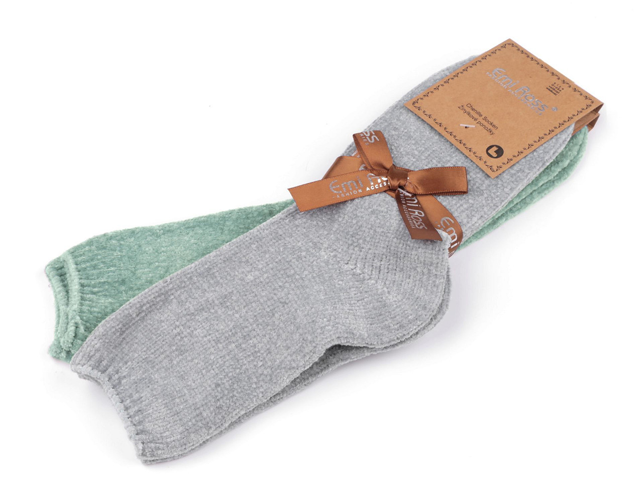 Dámské žinylkové ponožky Emi Ross, barva 17 (vel. 35-38) mix