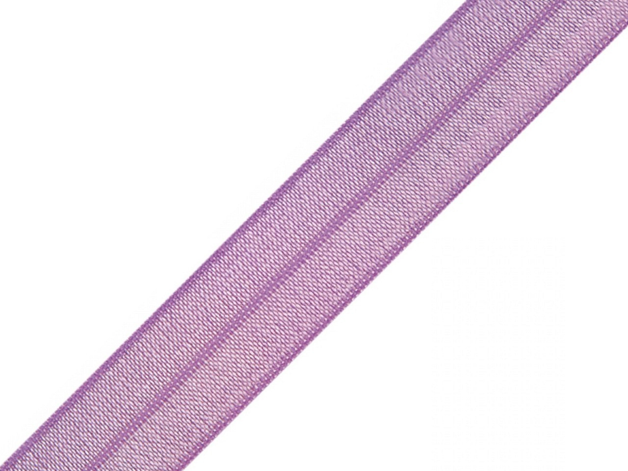 Lemovací pruženka půlená šíře 20 mm, barva 7 fialová lila