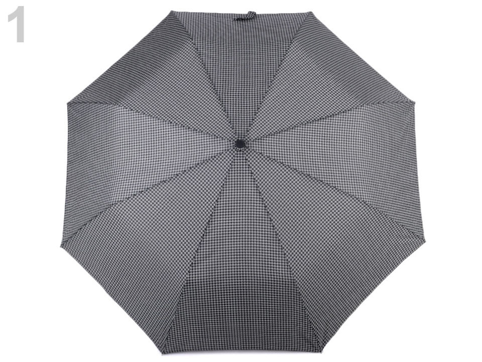 Pánský skládací deštník, barva 1 černá