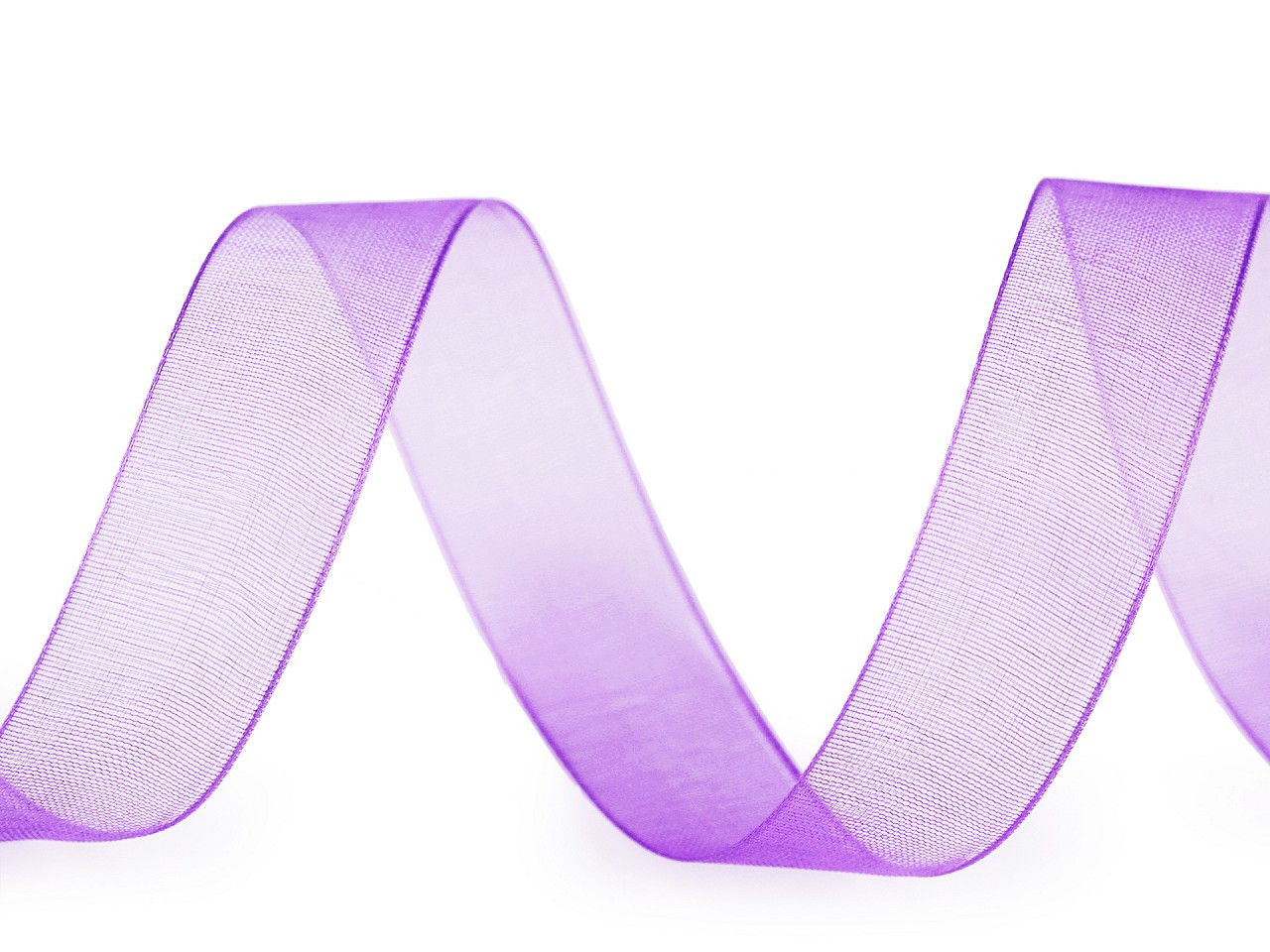 Monofilová stuha šíře 15 mm, barva 6 (44) fialová lila