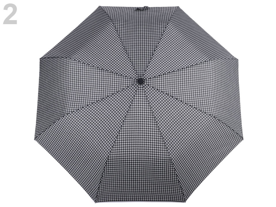 Pánský skládací deštník, barva 2 černá