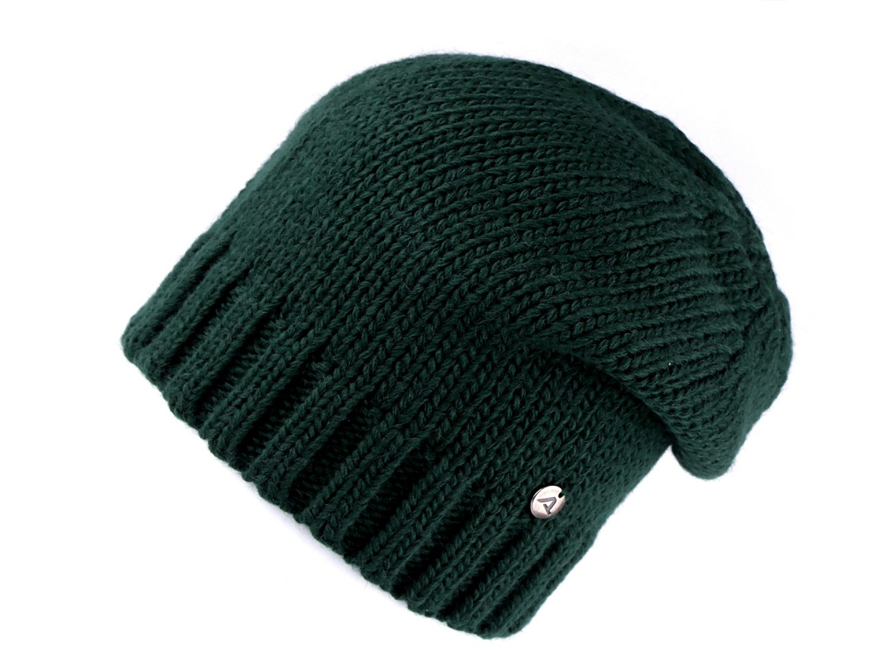 Zimní čepice unisex, barva 4 zelená tmavá