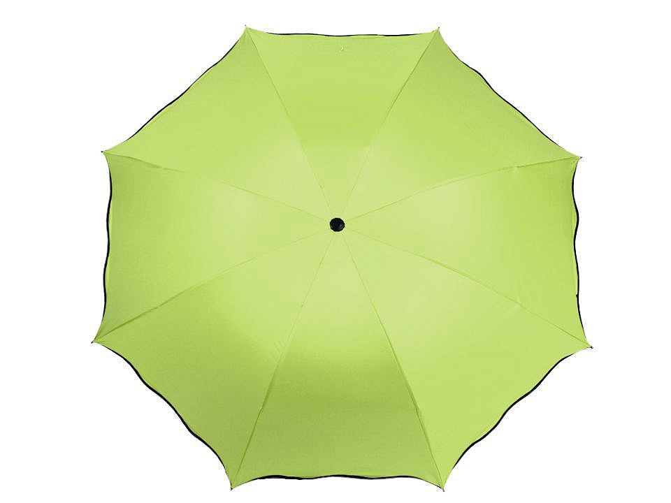Dámský skládací deštník kouzelný, barva 3 zelená sv.