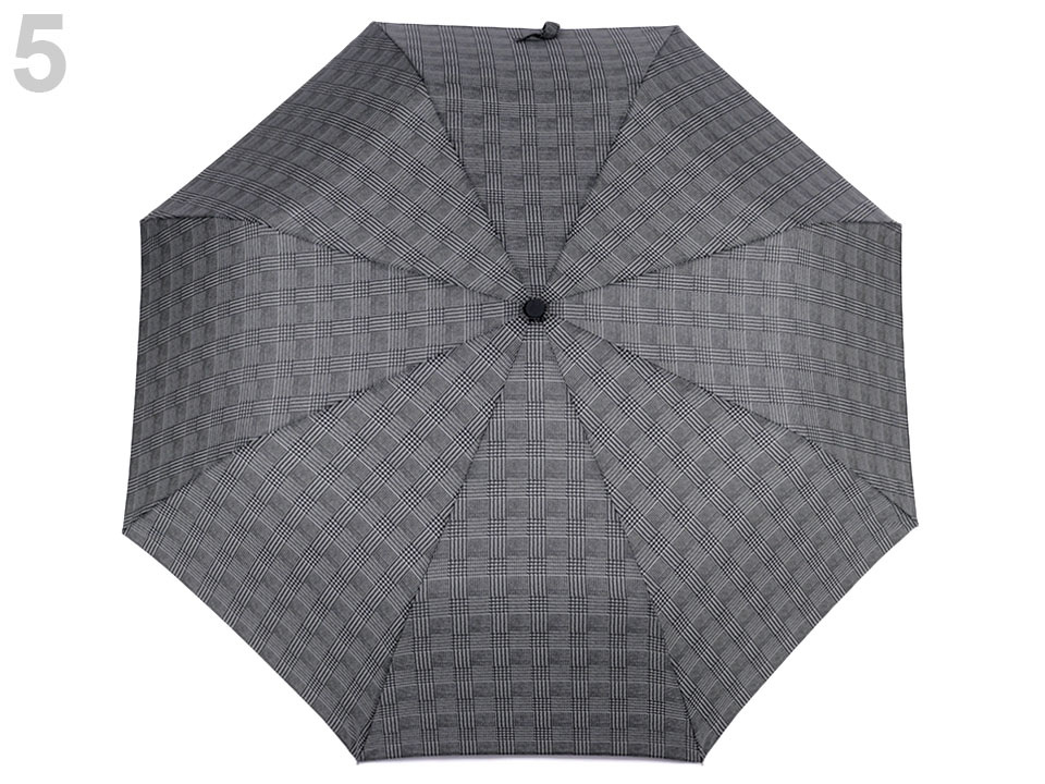 Pánský skládací deštník, barva 5 černá
