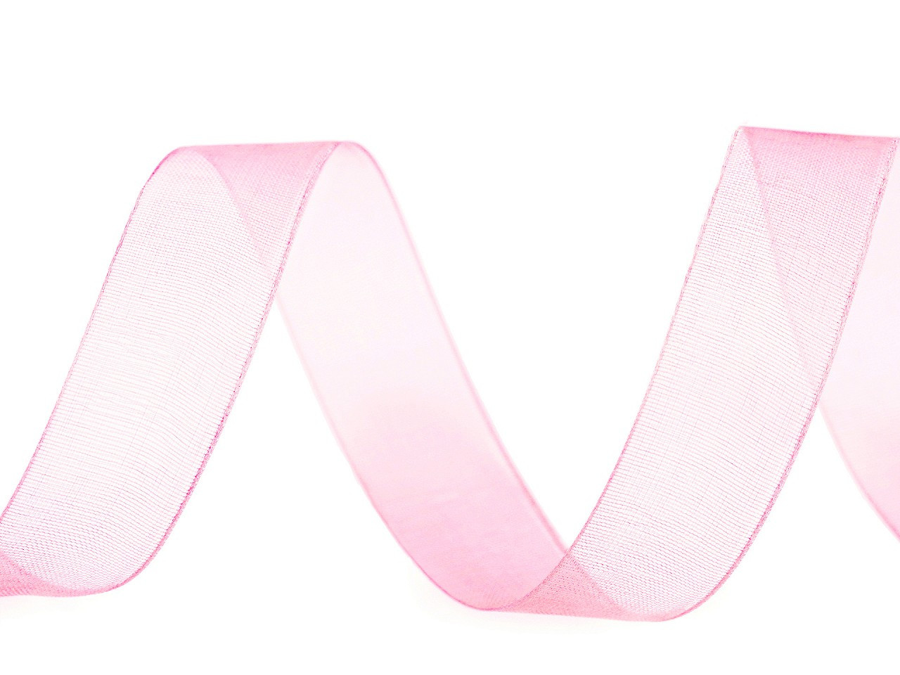 Monofilová stuha šíře 15 mm, barva 4 (03) růžová sv.