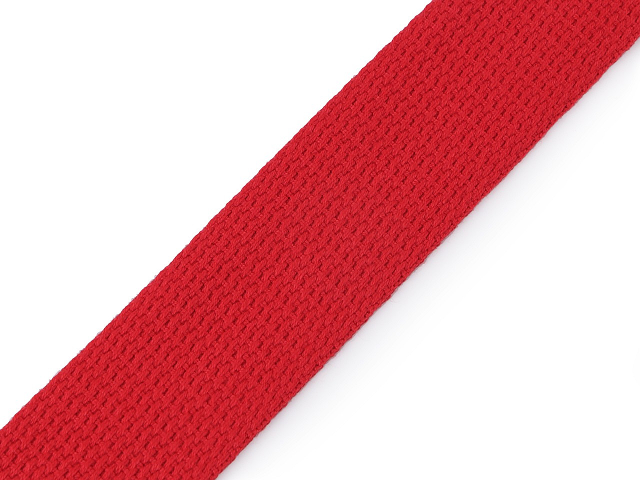 Popruh BA+PES šíře 32 mm, barva 4 (171) červená