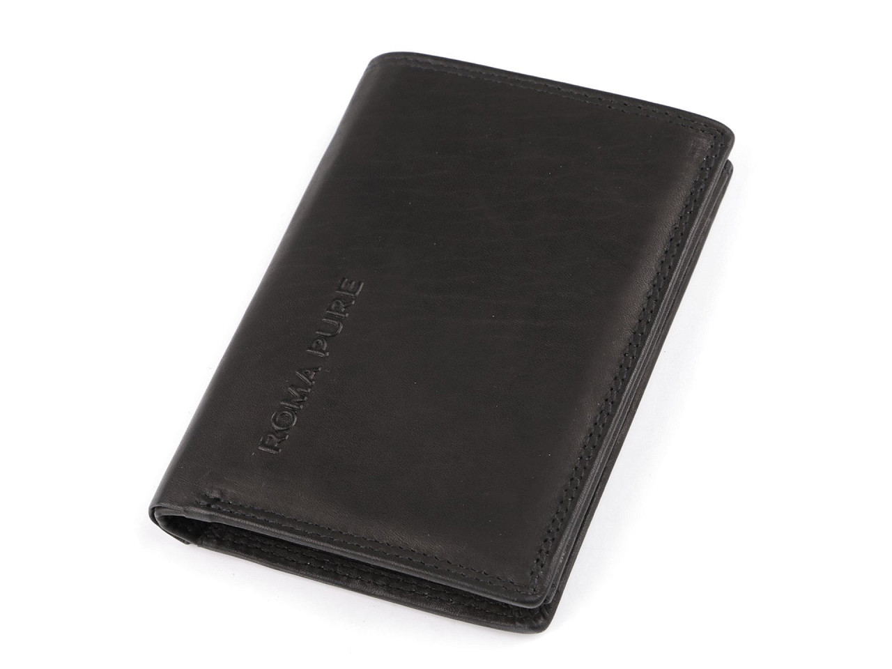 Pánská peněženka kožená, barva 4 černá