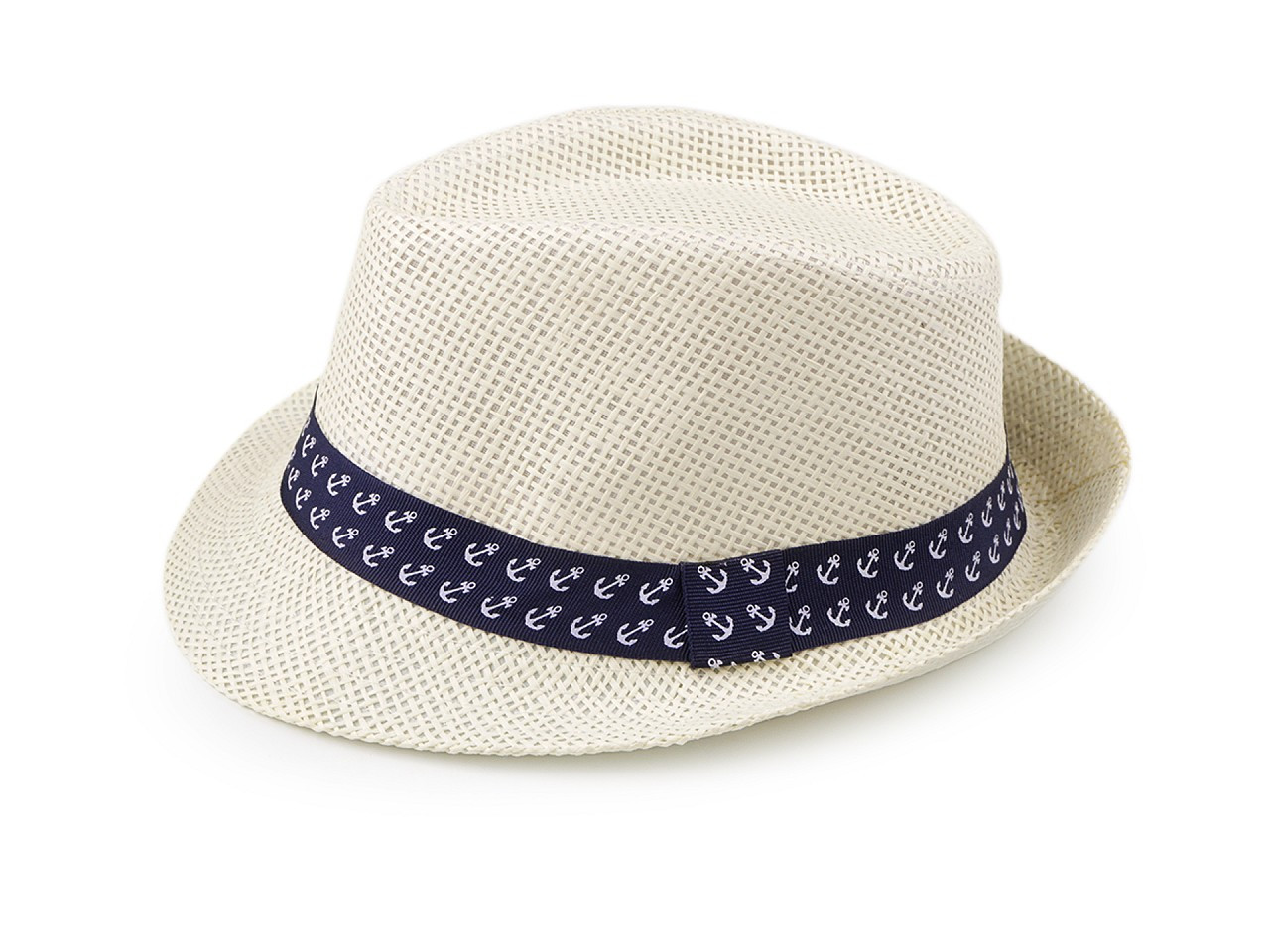Dětský letní klobouk / slamák, barva 8 (54 cm) režná světlá