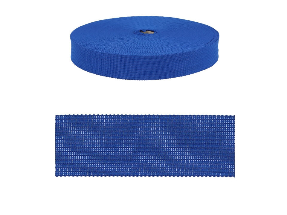Lemovací proužek PES šíře 25 mm BAREVNÉ, barva Modrá str. (340)