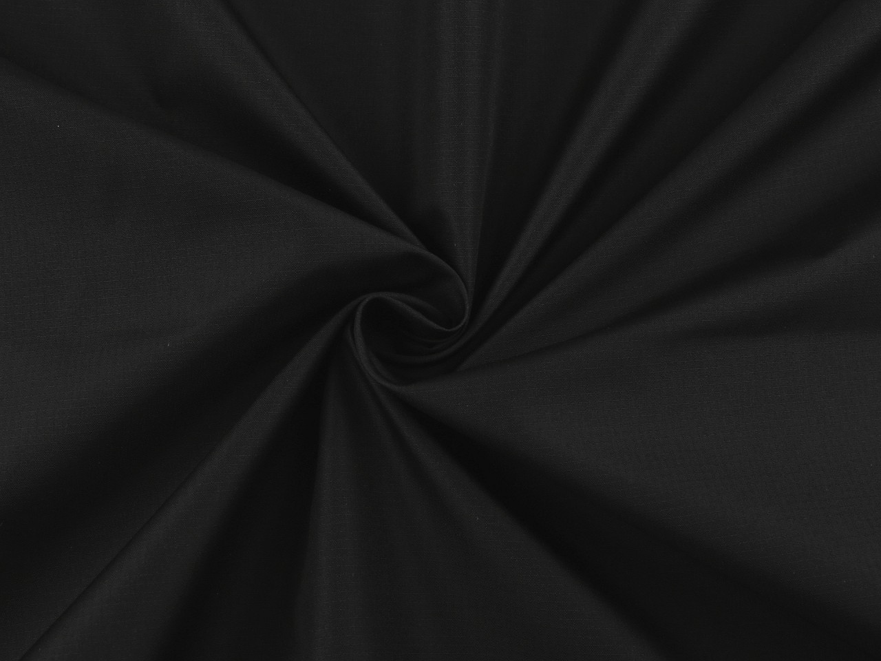 Šusťákovina s ripstop strukturou, barva 4 (332) černá