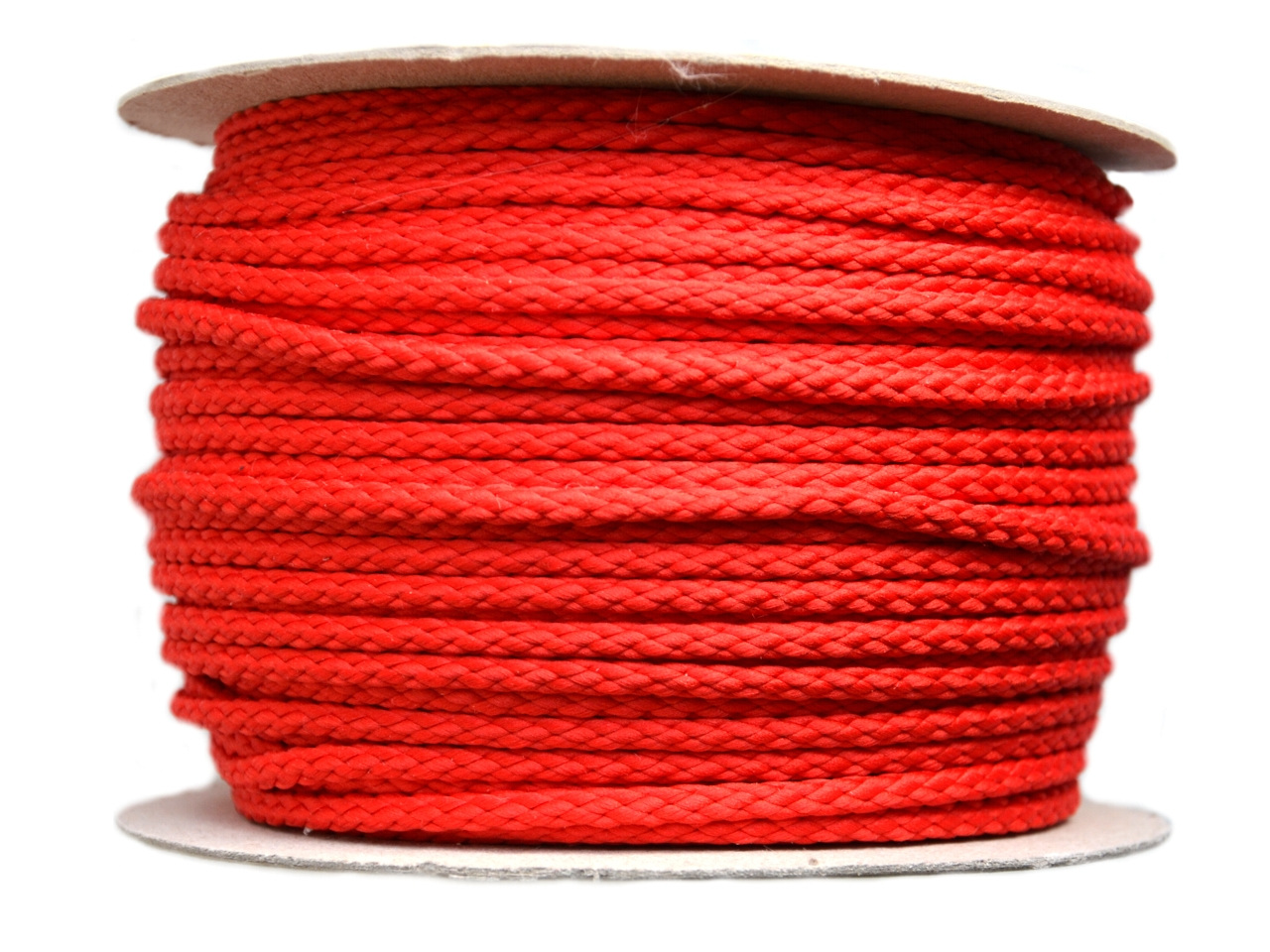 Oděvní šňůra PES Ø6 mm ČESKÝ VÝROBEK, barva Červená šípková (3119)