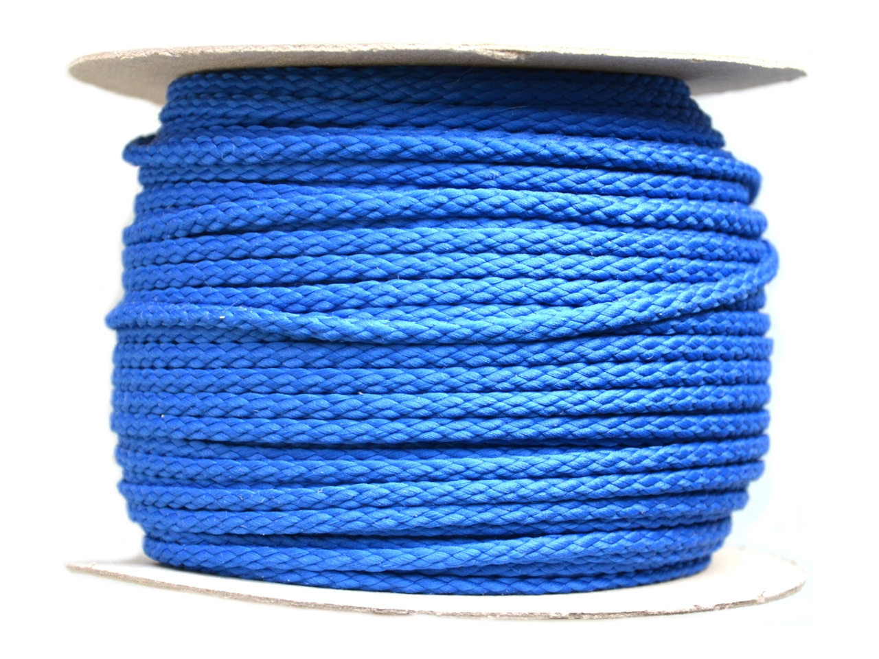 Oděvní šňůra PES Ø6 mm ČESKÝ VÝROBEK, barva Modrá sojčí (4906)