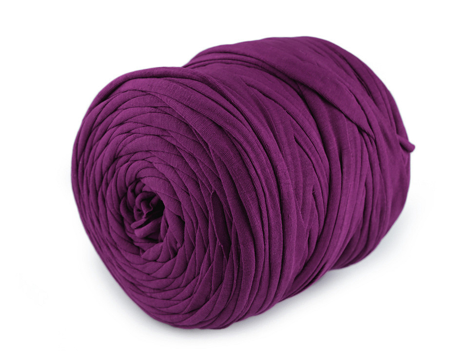 Fotografie Špagety / příze Spagitolli 550-700 g, barva 184 fialová různé odstíny