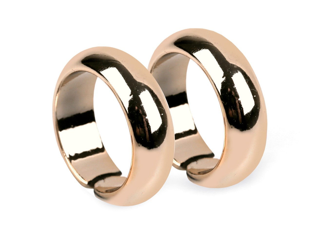 Dekorační svatební prsteny, barva 4 zlatá
