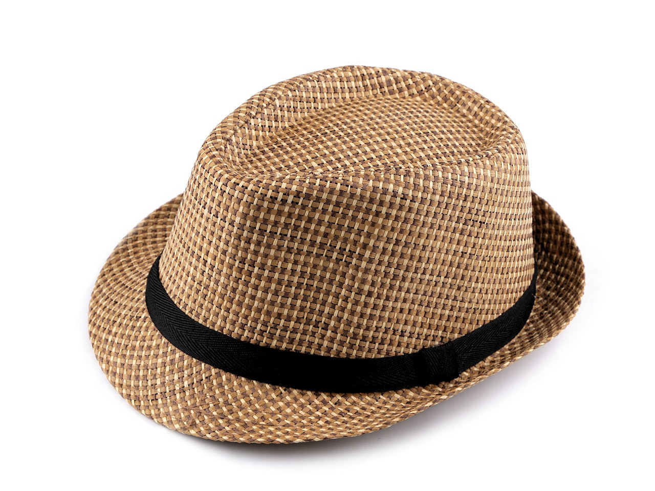 Letní klobouk / slamák unisex, barva 3 (vel. 57) přírodní stř.