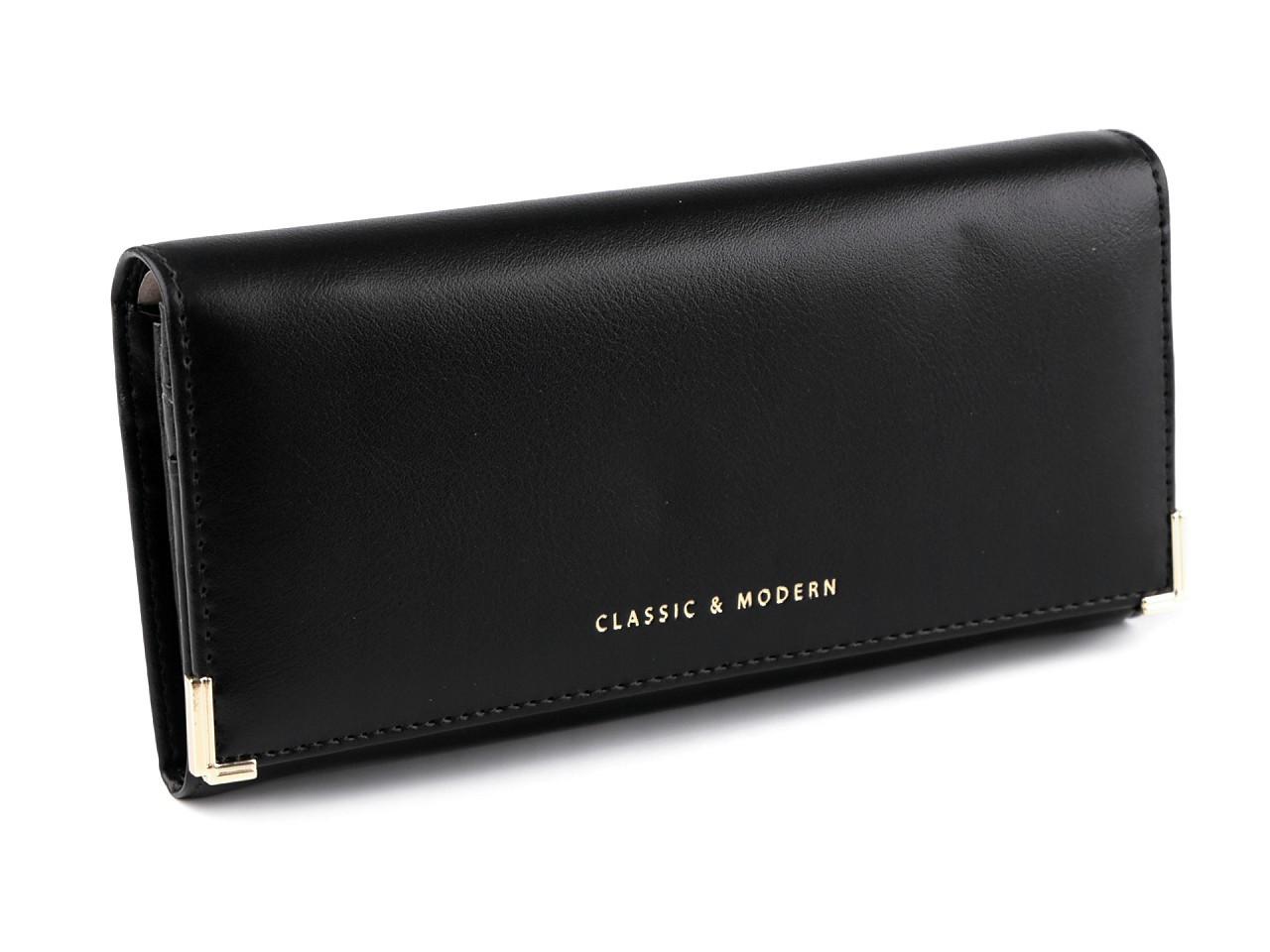 Dámská peněženka 9,5x18,5 cm, barva 10 černá