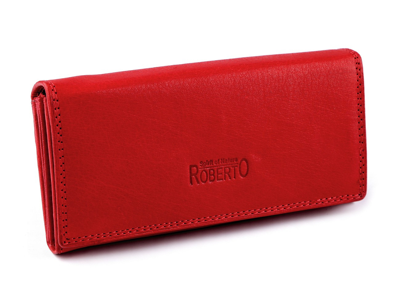 Dámská peněženka kožená, barva 8 červená