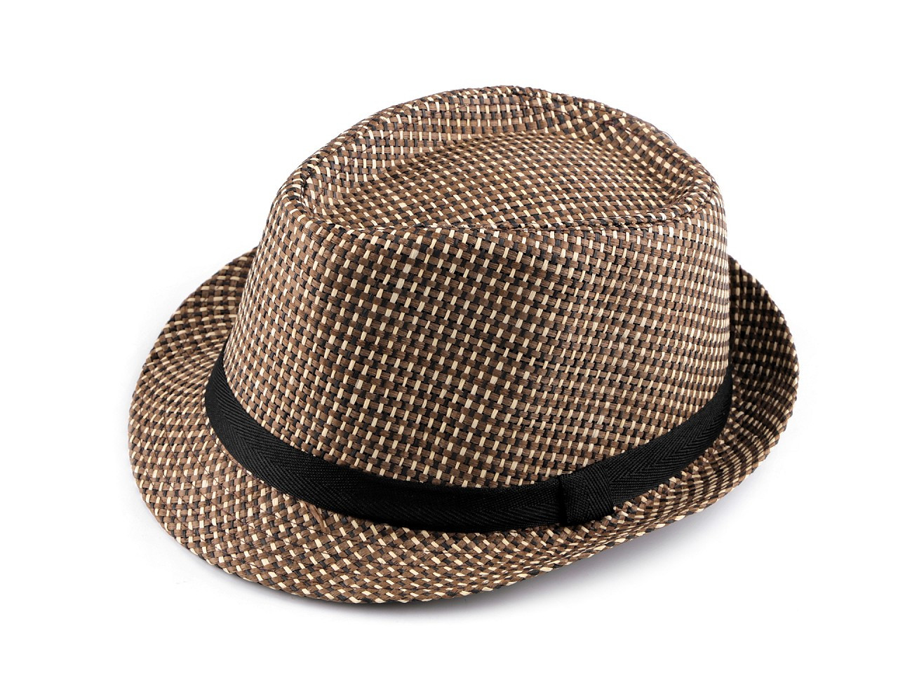 Letní klobouk / slamák unisex, barva 8 (vel. 59) hnědá přírodní