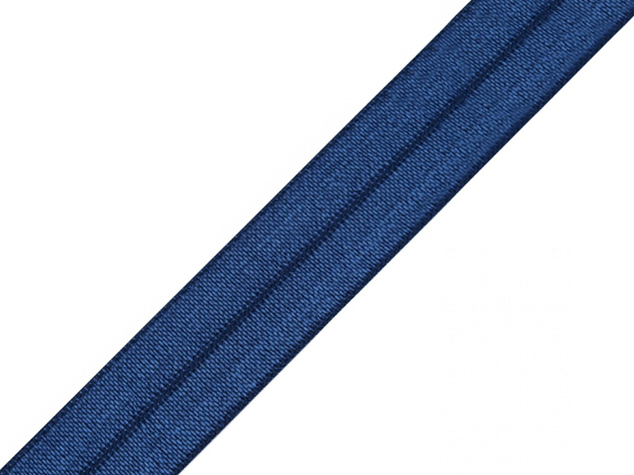 Lemovací pruženka půlená šíře 20 mm, barva 16 modrá berlínská