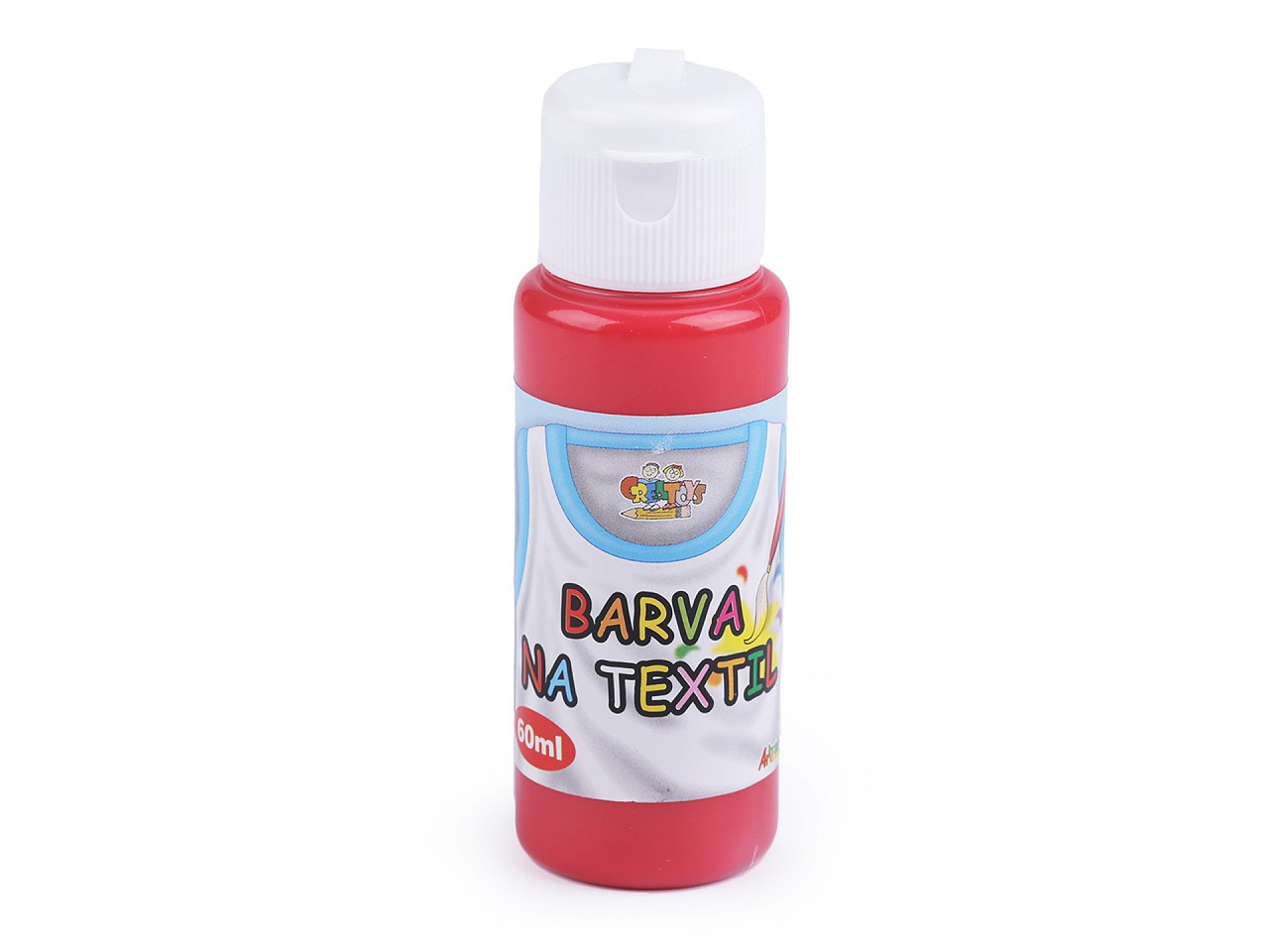 Barva na textil 60 ml, barva 13 (04) růžová